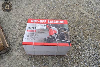 Cut-Off Machine 2,800w Input Power, 1,200rpm, New/Unused