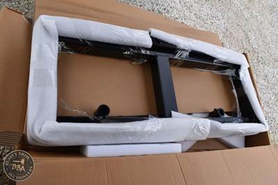 Hay Bale Spear Attachment 2 Tine Mount, Skid Steer Mount, Tines Not Included,