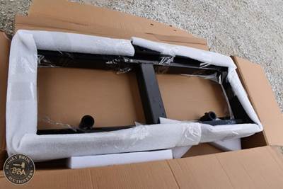 Hay Bale Spear Attachment 2 Tine Mount, Skid Steer Mount, Tines Not Included,