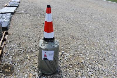 Safety Traffic Cones 15in x 27in, Quantity 20, New/Unused