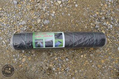 Woven Landscape Fabric 6ft x 300ft, Black, New/Unused