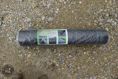 Woven Landscape Fabric 6ft x 300ft, Black, New/Unused