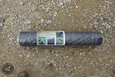 Woven Landscape Fabric 6ft x 300ft, Black, New/Unused