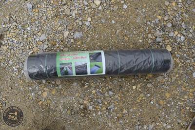 Woven Landscape Fabric 6ft x 300ft, Black, New/Unused