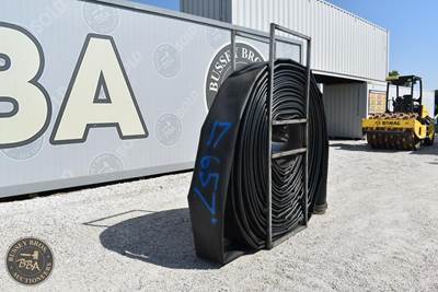 Manure Hose And stAnd Reel, 657 Ft. Of Hose With Ends Per Seller