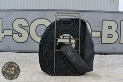 Texas Star 10" Hose With Stand Reel, Lay Flat Hose, 645ft On Roll With Ends Per