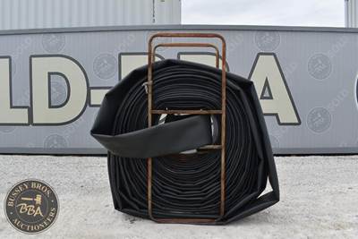 Texas Star 10" Hose With Stand Reel, Lay Flat Hose, 654ft On Roll With Ends Per