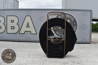 Texas Star 10" Hose With Stand Reel, Lay Flat Hose, 576ft On Roll With Ends Per