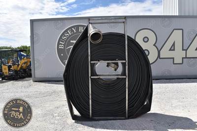 Texas Star 10" Hose With Stand Reel, Lay Flat Hose, 660ft On Roll With Ends Per