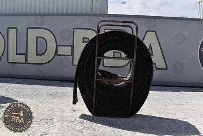 Texas Star 10" Hose With Stand Reel, Lay Flat Hose, 630ft On Roll Missing One