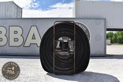 Texas Star 10" Hose With Stand Reel, Lay Flat Hose, 1011ft On Roll No Ends Per