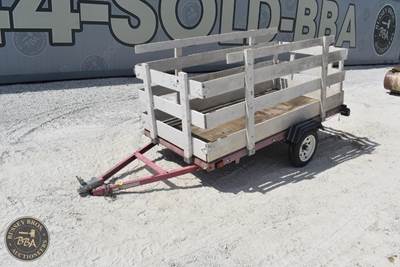 Changzhou Nanxiasu Tool Co Utility Trailer 8ft Long Single Axle, Side