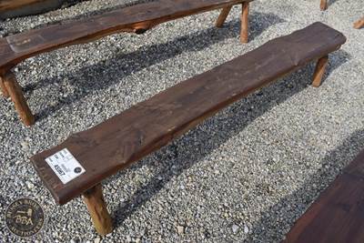 Rustic Wood Bench 8ft Long