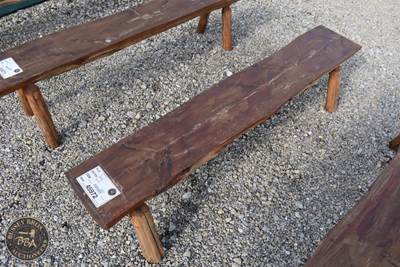 Rustic Wood Bench 6ft Long