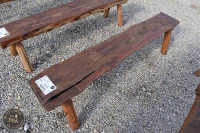 Rustic Wood Bench 6ft Long