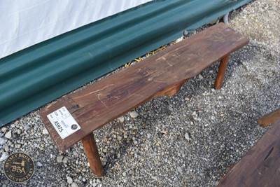 Rustic Wood Bench 5ft Long