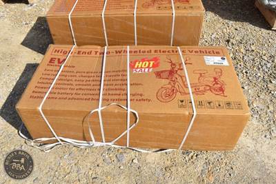 Two Wheel Electric Vehicle White, New/Unused