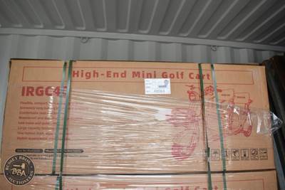 Purple, 3 Wheeled Electric Cart Front And Rear Bench Seats, Lights, IRGC40, SN#
