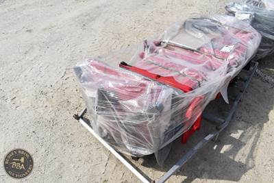 Red, Rear Cargo Bed, Bench Seat, Lights