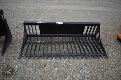 78Inch Rock Bucket Attachment Skid Steer Mount, 78 Inch Wide,, New/Unused