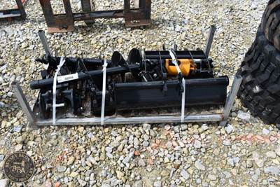 Mini Excavator Attachment Set Contains Buckets, Augers, Grapple, Ect,,