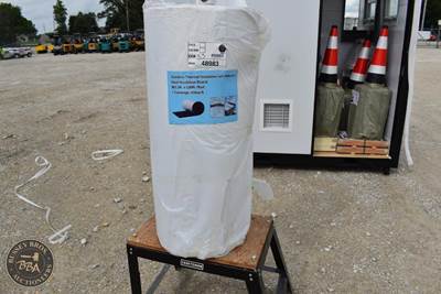 Rolled Heat Insulation 3.3ft Wide, 99ft Long, Single Roll, New/Unused