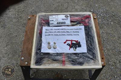 3/8 Chain And Binder Lot Contains 1 New Chain And Binder,, New/Unused