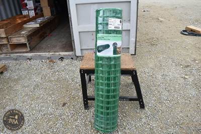 Roll Of Vinyl Coated Wire Fencing Lot Contains One Roll, 4ftx98ftlong,