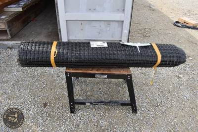 Black Poly Mesh Fence Lot Contains One Roll 3ft X 164ft Long., New/Unused