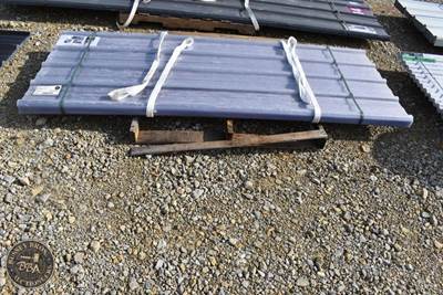 Polycarbonate Corrugated Panels Lot Contains 30 Pieces, 7.8Ft X 3Ft, New/Unused