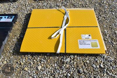 Yellow Diamond Plate Sheet Steel Lot Contains 20 Pieces 3ftx4Ft, New/Unused