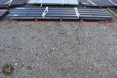 Grey Metal RoOfing Panels Lot Contains 70 Pieces Of Metal, 12Ft X 3Ft,