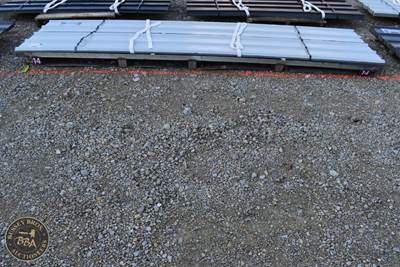 White Metal RoOfing Panels Lot Contains 30 Pieces Of Metal, 12Ft X 3Ft,