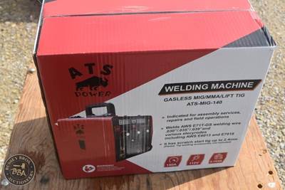 Ats Gasless Mig Welder Gasless Mig/MMA/Lift Tig Welder, Ats-Mig-140, New/Unused