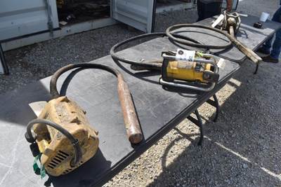 Oztec, Wacker, And Other Concrete Vibrators Three, Oztek With 8ft Cable, Wacker