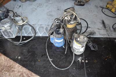Ponstar, Utilitech, And Other Three Pumps Electric