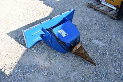 Log Splitter Attachment Skid Steer Mount, Hydraulic