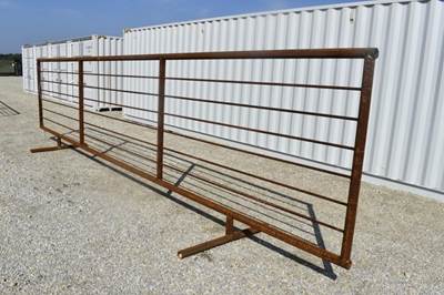 Cattle Gate 24FT. Long X 68In. Tall Free Standing, Heavy Duty,,