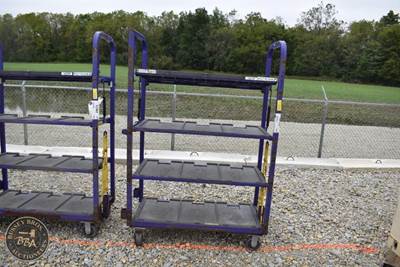 Usps Flat Sequencing System (Fss) Cart 47in Width, Siemens, Towable, Metal Frame