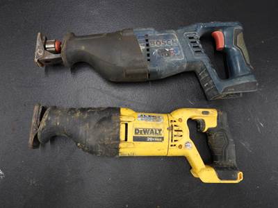 Bosch And Dewalt Battery Powered Saw Zalls ,