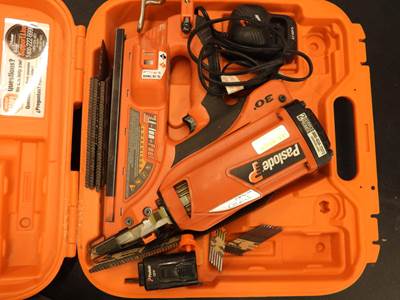Paslode Battery Powered Nail Gun With Case,