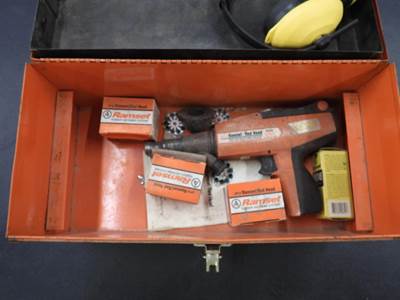 Ramset Powder Actuated Gun With Case,