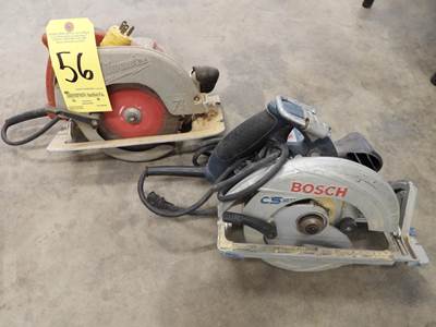 Milwaukee And Bosch Electric Circular Saws ,