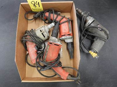 Lot Of 4 Milwaukee Drywall Screw Guns ,