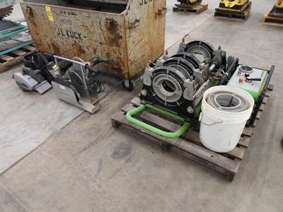 Rothenberger/Aquatherm P250B Hydraulic Butt-Fusion Welding Machine W/Hydraulic