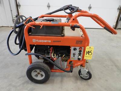 Huqvarna 3300PSI Gas Pressure Washer, Briggs  Stratton 11.5 Hp Gas Engine,