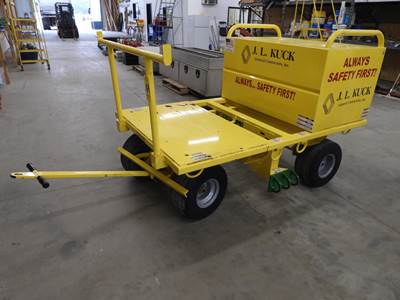 Leading Edge Safety Raptor Tri-Rex Mobile Fall Protection Cart, Model TR-000-010