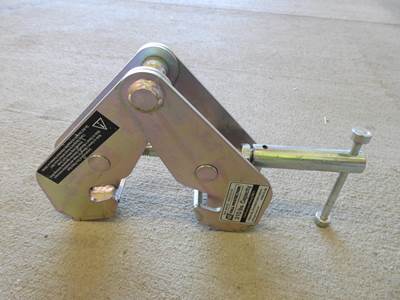 DZ Fall Protection Beam Clamp, 310 lb Capacity