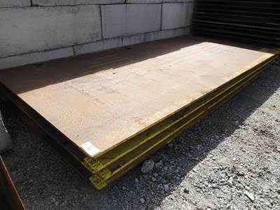 Steel Plate, 8'X16'X1"Thick