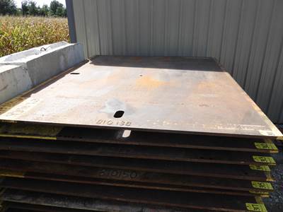 Steel Plate, 8'X10'X1"Thick